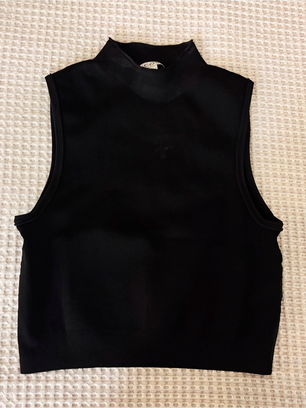 COS High Neck Knit Tank Top